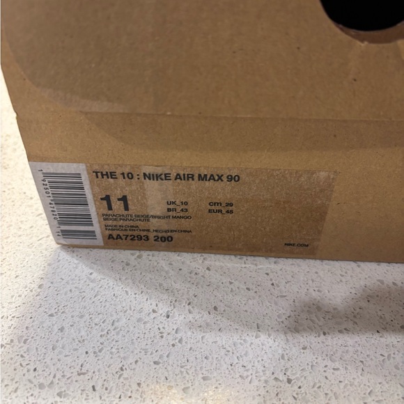 Off-White Beige and Coral Sneakers